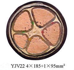 廣州電纜廠(chǎng)鎧裝低壓電纜YJV22